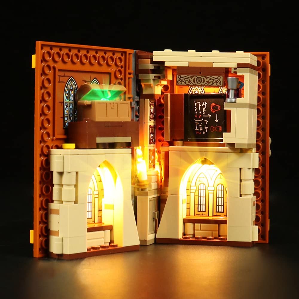 Brick Shine GC Light Kit for Harry Potter Hogwarts Moment (Model Set is not Included) (Light for 76382)