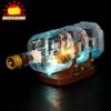 Brick Shine GC Light Kit for Ship in a Bottle 21313 (Model Set is not Included) (Sound) view 3