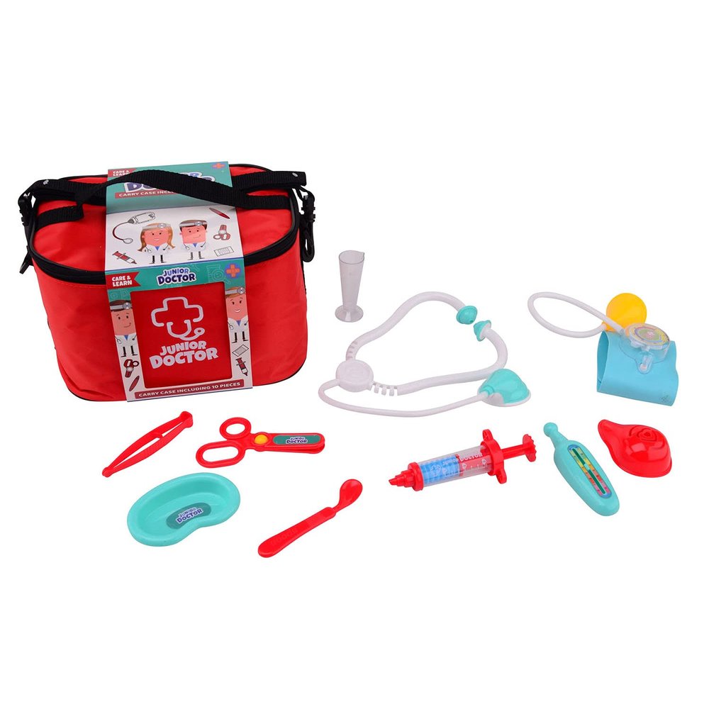 playset doctor junior polyester red 11piece