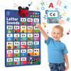 LEARNING BUGS Press to Learn Phonics, Interactive Letters and Sounds Talking Poster, Preschool & Kindergarten Learn to Read, Ages 3+ view 1