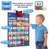 LEARNING BUGS Press to Learn Phonics, Interactive Letters and Sounds Talking Poster, Preschool & Kindergarten Learn to Read, Ages 3+ view 3