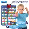LEARNING BUGS Press to Learn Phonics, Interactive Letters and Sounds Talking Poster, Preschool & Kindergarten Learn to Read, Ages 3+ view 4
