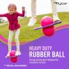 Flybar Pogo Trick Ball for Kids, Trick Bounce Board for Boys and Girls Ages 6+, Up to 160 lbs, Includes Pump, Easy to Carry Handle, Durable Plastic Deck Indoor, Outdoor Toy Pogo Jumper (Unicorn) view 3