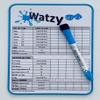 Watzy Magnetic Whiteboard Scorecard view 1