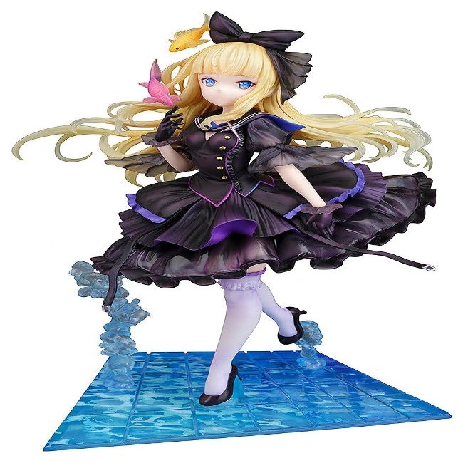 Alumina Fuzichoco Original Illustration: Toka Kairo -Minasoko no Alice- 1:7 Scale PVC Figure, Multicolor