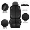 XHYANG Car Seat Protector 1 Pack Car Seat Cushion Mat Thickest Padding,Waterproof 600D Fabric Car Seat Covers for Non-Slip Backing Mesh Pockets for Baby and Pet (Blue, 1 Pc) view 3