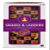 Ambassador Merchant Folding Wood Snakes & Ladders Set, Brown, Tg1903, L view 1