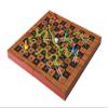 Ambassador Merchant Folding Wood Snakes & Ladders Set, Brown, Tg1903, L view 4