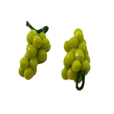 Melody Jane Dolls Houses Dollhouse 2 Bunches of Green Grapes Fruit Miniature Kitchen Shop Accessory