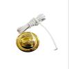 Dolls House Gold Base with Wire Non LED Miniature Lighting Accessory Spare Part view 1
