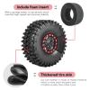 AllinRC RC Crawler 1.9 Beadlock Wheels and Tires Set for 1/10 Scale Axial SCX10 TRX4 RC4WD Redcat Gen8 Gen7 Rock Crawling All Terrain view 4