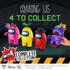 Among Us Stamper Yellow Crewmate Plant Hat 7" Video Game Character Figure view 2