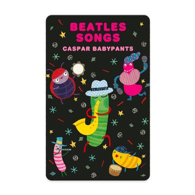 YOTO Beatles Songs by Caspar Babypants Kids Musical Card for Use with Player & Mini All-in-1 Audio Device, Screen-Free Listening with Fun Singalong Songs for Playtime, Parties & Travel