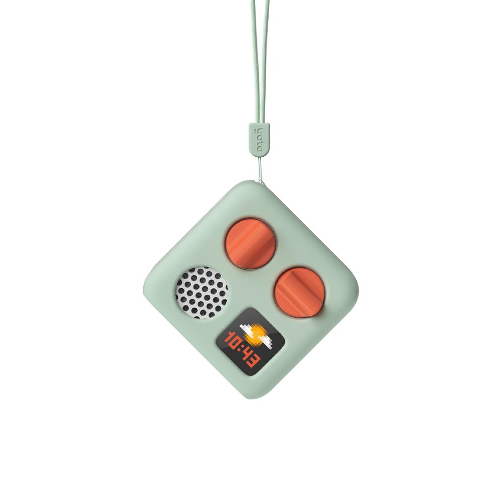 Yoto Mini Adventure Jacket in Frog Soup (Green) with Matching Wrist Lanyard  Accessory for Kids Mini Audio Device, Anti-Slip Silicone Skin Cover, Fitted Protective Sleeve Case