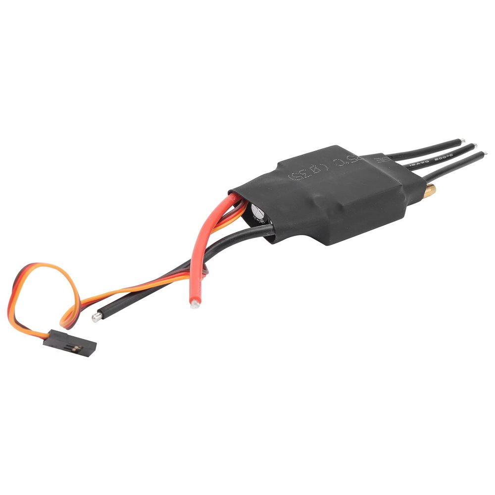 01 ESC, Brushless Professional Electric Speed Controller for RC Boat for Air Boat Model