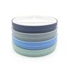 Elk and Friends Kids 6.7 Porcelain Divided Plates with Silicone Sleeves | Suitable for Babies/Kids/Toddlers | Microwave & Dishwasher Safe | Non Slip | Snack Dishes view 1