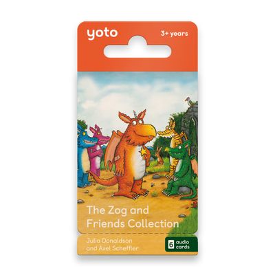 YOTO Zog & Friends Collection by Julia Donaldson 6 Kids Audio Cards for Use with Player & Mini All-in-1 Audio Device, Screen-Free Listening with Fun Playtime, Bedtime & Travel Stories, Ages 3+