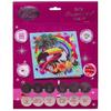 Crystal Art Diamond Painting Card Kit - Rainbow Toucan- Create Your Own 7"x7" Card Kit - for Ages 8 and up view 2