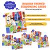 SPARK INNOVATIONS Holiday Tell A Story Cards, Sequencing Game, Speech Therapy Materials, Autism Game, ABA Therapy Materials, Social Skills Games, ESL, ELL view 2