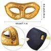 BravOne 14 PCS/Set Masquerade Masks, Unisex Half Face Masks Mardi Gras Masks Venetian Masks for Carnival Prom Ball Fancy Dress Party Supplies Costume Accessory (Set 1) view 2