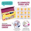 SPARK INNOVATIONS Kids Story Cards Sequence Game Large Storytelling and Sequencing Cards. Community Helper Stories for Sentence Building Educational Picture Card Games view 3