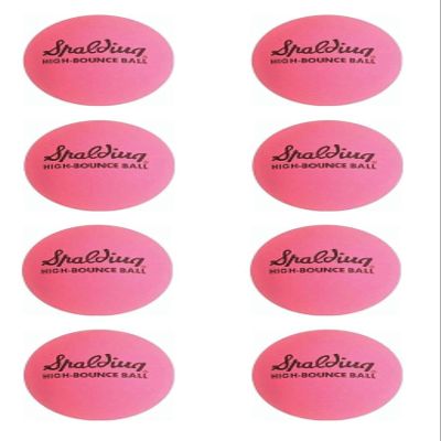 Spalding High-Bounce Pink Ball (Pack of 8)