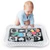 The Peanutshell Tummy Time Water Play Mat for Babies, Girls or Boys - High Contrast Sensory Developmental Toy, Infant Baby Floor Toys Games, Baby Essentials Must Haves - Montessori view 1