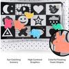 The Peanutshell Tummy Time Water Play Mat for Babies, Girls or Boys - High Contrast Sensory Developmental Toy, Infant Baby Floor Toys Games, Baby Essentials Must Haves - Montessori view 3