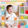 MINGKIDS Bath Toys 12-18 Months,Baby Sensory Fine Motor Skills Developmental Toys,Gifts for 6 9 12 18 Month Age 1 2 3 4 One Two Year Old Boys Girls Kids view 2