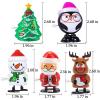 Christmas Wind Up Toys 5PCS, Christmas Stocking Stuffers Gifts for Grandkids, Kids, Party Favor Supplies Accessories, Toys Bulk for Classroom Prizes, Goody Bag Fillers view 4
