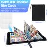 360 Pockets Binder Card Sleeves Double-Sided 9 Pocket Trading Card Pages for 3 Ring Binder, Clear Plastic Pages Sleeves for Sport Cards, Business Cards, Game Cards, Photos (20 Pack) view 3