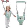 IULONEE Baby Walker, Handheld Kids Toddler Walking Harness Helper Assistant Protective Belt Child Activity Walker Adjustable Standing Up Walking Learning Helper for Toddler 7-24 Month (Green) view 1