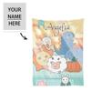Gypsophila Animals Custom Baby Blankets for Boys,Personalized Animals Baby Blankets with Name, Customized Animals Baby Throw Blanket (Animal 04, 60" x 80") view 2