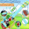 La Granja de Zenon 15" Inch Kids Guitar Toys with 4 Strings Keep Tones,Kids Ukulele for Beginner,Mini Ukulele Guitar Musical Instruments Educational Learning Toys for Toddler Thanksgiving Christmas view 3
