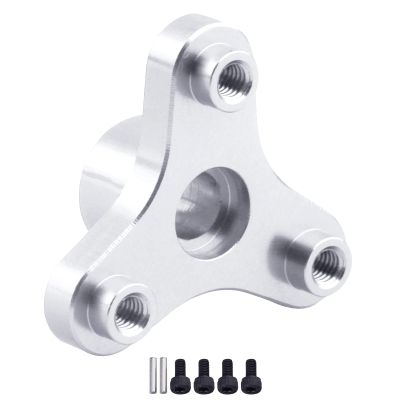 Slipper Clutch Eliminator for Traxxas 1/10 Rustler VXL Slash Stampede Bandit XL5 2WD Gearbox Parts (Silver)