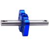Aluminum Diff Locker Spool for 1/10 Scale 2WD Traxxas Slash Rustler Stampede VXL Bandit Electric Models (Navy Blue) view 2