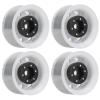 VGEBY Beadlock Wheel Rims, 4 Pcs 1.55 Inch Beadlock RC Wheel Rim Hubs Universal RC Crawler Rims Fit for AX90069 Crawlers(White) Car Model Accessory 1.55 Beadlock Zinc 1.55 view 1