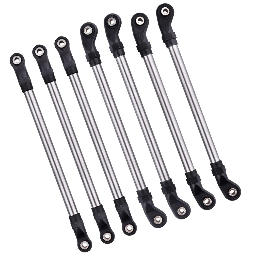 GoHobby Hard Steel Metal M4 Suspension Links Kit Linkage for Redcat Gen8 Upgrades RC Crawler Truck Replacement