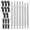 GoHobby Hard Steel Metal M4 Suspension Links Kit Linkage for Redcat Gen8 Upgrades RC Crawler Truck Replacement view 4