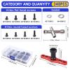 351PCS RC Screws Kit Bolts Hardware Fasteners RC Wheel Wrench Repair Tool Box Set Hobby Universal Spare Accessories for Traxxas Arrma Axial Redcat Tamiya HPI SCX10 Losi 1/8 1/10 Scale RC Car Crawler view 2