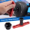 351PCS RC Screws Kit Bolts Hardware Fasteners RC Wheel Wrench Repair Tool Box Set Hobby Universal Spare Accessories for Traxxas Arrma Axial Redcat Tamiya HPI SCX10 Losi 1/8 1/10 Scale RC Car Crawler view 4
