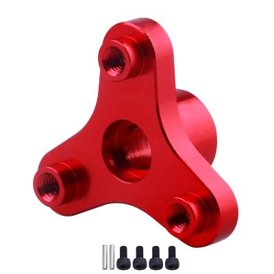 Metal Aluminum Alloy RC Slipper Clutch Eliminator for Traxxas 1/10 Stampede/Slash VXL/Rustler 2WD (Red)