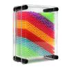 3D Pin Art Toy, Size 3.75 X 5 Unique Metal 3D Pin Art Board Impression Toy for Kids (Rainbow, Plastic) view 1