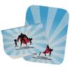 Personalized Super Dad Burp Cloths - Fleece - Set of 2 view 1