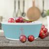 Personalized Chic Beach House Kid's Bowl view 3
