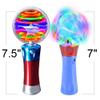 ArtCreativity Light Up Magic Ball Wand & Spinning Light Wand Set  LED Light Spinner Wands for Kids, Includes Flashing Light Up Spinner  Sensory Toys for Kids with Autism  Batteries Included view 3