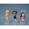 Aniplex BUZZmod. Demon Slayer Kimetsu no Yaiba Inosuke Hashibira Action Figure 1/12 & Mini Mascot Figure ( Tanjirou Nezuko Zenitsu ) view 2