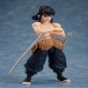 Aniplex BUZZmod. Demon Slayer Kimetsu no Yaiba Inosuke Hashibira Action Figure 1/12 & Mini Mascot Figure ( Tanjirou Nezuko Zenitsu ) view 3