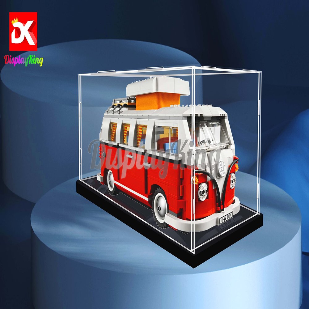 Acrylic Display case for Volkswagen T1 Camper Van 10220 -3mm Thickness (Model Set is not Included) (No Background)
