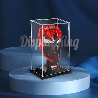 Acrylic Display case Compatible with Super Heroes Carnage 76199 -3mm Thickness (Model Set is not Included) (No Background)